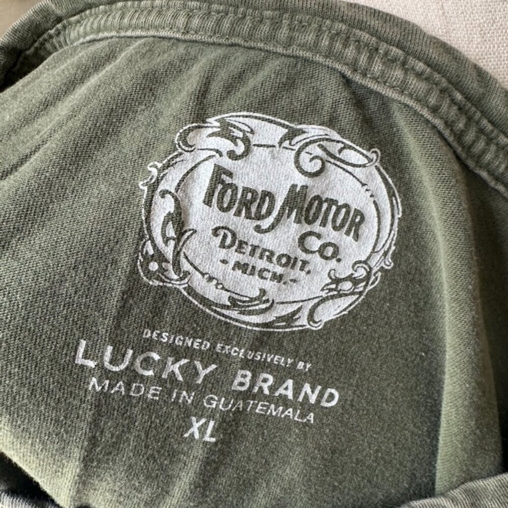 Lucky Brand Ford Bronco Tee, Womens XL, Bucking Horse Logo - Picture 12 of 13
